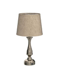 Tall Rustic Bedside Lamp With 2 USB Ports, 3-Way Dimmable Touch Control Nightstand Light for cozy bedrooms and living rooms.