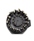 Knockout 29 Piece Drill Bit Set Featuring Jobber Length 135 Degree Split Point Tips With Black And Gold Titanium Coating For Wood And Metal Heavy Duty Made In Usa Dead Nuts Tough Gear showing assorted bit tips.