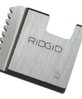 Close-up of Top Rated Ridgid Manual Pipe Threader Die Head For 1 1/4 Inch NPT Pipes, high strength alloy material, sharp threading edge.