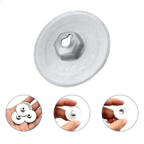 20Pcs 30mm Car Heat Repair Kit Sheet Metal Nut Fasteners For Quick Fixes Durable Easy To Install Auto Repair Tool Set Widely Compatible With Many Models, silver metal fastener
