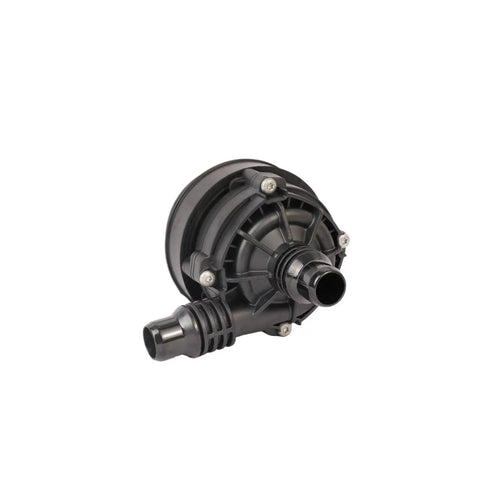 Heavy Duty Auxiliary Electric Vehicle Water Pump Straight Bolt On Replacement For Ev Coolant Systems Compatible A0005007600, side view.