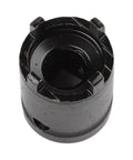 Top view of Four Pronged Spanner Socket For 100mm Angle Grinder and One Half Inch Electric Wrench with four-claw grip