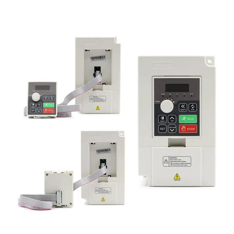 1.5KW 110V VFD Inverter With 0 to 1000 Hz Output 1 Phase In 3 Phase Out Industrial Grade Variable Frequency Drive For Motors H100
