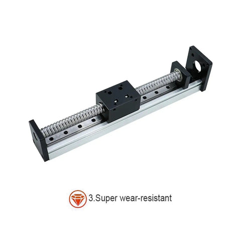 Ball Screw Z Axis CNC Sliding Stage With 100 To 200mm Travel, Linear Rail Support, Ideal For Z Axis Motion Tables, Super wear-resistant