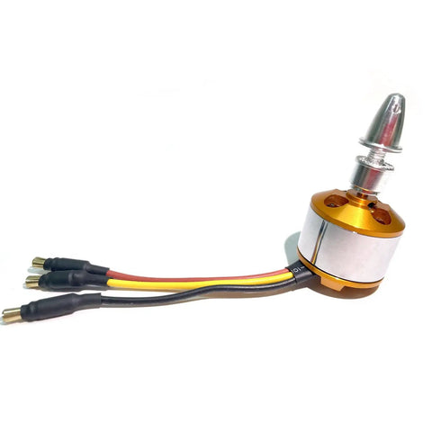 A2212 1400KV Brushless Outrunner Motor with 3 Point 5mm Banana Connectors for RC Aircraft and Multicopters High Torque Design