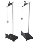 Two Pack Single Pendulum Physics Lab Kit For Mechanical Vibration Demonstrations with metal pendulum and clear dial