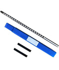 Push Type Keyway Broach Tool 12mm D For CNC Router High Speed Steel Broaching Bit in blue case with accessories