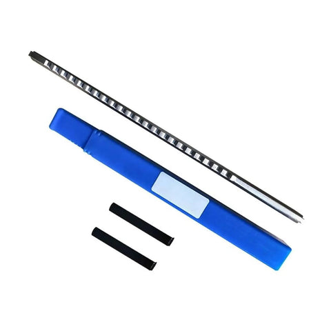 Push Type 12mm D Keyway Broach For CNC Router Metalworking Pro Grade Broaching Tool with accessories and protective case.