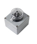 Explosion Proof Push Button Control Box With Waterproof Junction Enclosure Heavy Duty Workhorse Metal Shell Emergency Start Reset 1P Rotary Cover