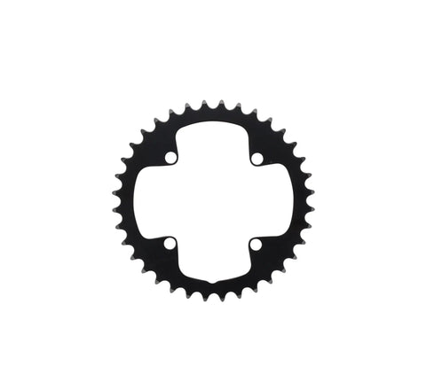 Road Bike Pro Chainring 120x50T Ultra Narrow Black WA066-3 For Smooth Shifting On 10 And 11 Speed Drivetrains Compatible With FSA SRAM Campagnolo And Other Ultra Narrow Systems, black 50T AL7075/T6 chainring