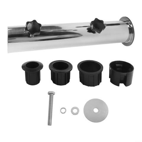 Stainless steel tube and PVC sleeves for Heavy Duty Umbrella Stand With Granite Base Built Tough And Windproof.