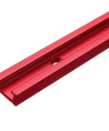 Red Heavy Duty T Track Miter Jig Fixture Pro Grade For Woodworking Aluminum T Slot Rails 600mm Router Table And Saw Jig Kit