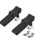 2 Pack Latch Rubber Lower Kit For Polaris Sportsman 450 570 Touring ATV Replacement with stainless steel components