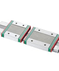 1000mm Linear Rail Guide With 100mm Miniature Linear Block, Single Piece Mount For Precision CNC And 3D Printer on white background