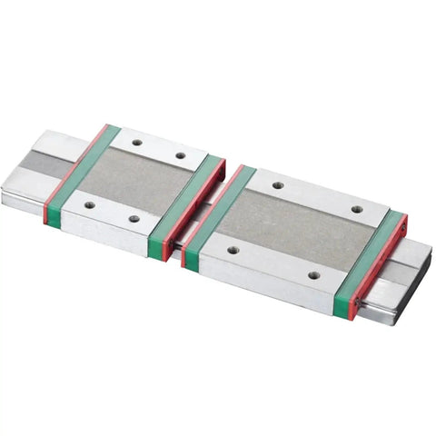 1000mm Linear Rail Guide With 100mm Miniature Linear Block, Single Piece Mount For Precision CNC And 3D Printer on white background
