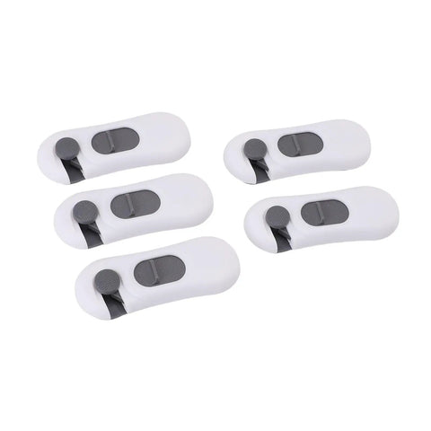 Baby Safety Cabinet Locks For Cabinets And Drawers With Double Door Access No Fuss Install Easy To Use Without Tools Child Proofing Locks
