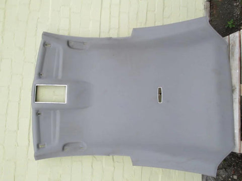 Auto headliner fabric panel with foam backing, light gray, 60x40 inches, front view