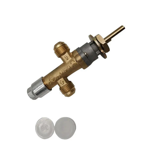 3/8 Inch Male Flare Propane Gas Fire Pit Main Control Valve With Flame Failure Safety And Low Pressure Thermoelectric Valve