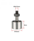 Cam Follower KR10 Needle Roller Bearing 10mm Roller Dia 8mm Width M3 Stud Heavy Duty Cam Track Ready Durable Sealed Bearing Built To Last for Smooth Motion and Less Wear, 10mm dia 8mm width