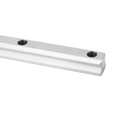 Heavy-Duty 200mm Linear Guide Rail For Precision Motion Systems, Industrial Linear Slide Rail Built Tough For Construction Machinery, Printing Machines, Robots, Tools And Aerospace. Aluminium rail close-up