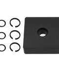 Essential 3/8 Inch Impact Wrench Retaining Rings And Round Sealer Clamps Made From Durable Rubber for reliable tool security.