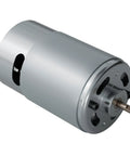 6V Deer Feeder Motor Replacement For Game Feeders With One Eighth Inch Drive Shaft Efficient And Plug And Play Easy To Install Fits Most Power Control Units Built To Last In Tough Outdoor Conditions Keeps Your Feed On Schedule, silver metal motor