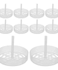 Kick Serious Grime Out Of Your Bling With These Tight Little Mesh Baskets Built For Ultrasonic Jewelry Cleaners featuring clear plastic, long handles.