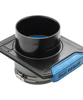 4 Inch To 4 Inch Tool Blast Gate Self Cleaning Power Tool Dust Collection Accessory with flexible tool port fitting on table