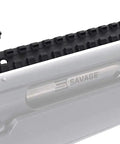 Picatinny Rail Mount For Savage Axis And Edge Rifles With Integrated Level Bubble 0 MOA Direct Receiver Install