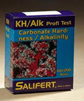 Dead On Accuracy Carbonate Hardness And Alkalinity Test Kit For Freshwater And Marine Aquariums in packaging with test range description.