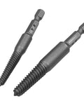 Cool Bolt Extractor Set That Nails Stripped Screw Removal For Wood Or Metal Fast And Tough Tools Perfect For Automotive Garage Work Home Projects Or Industrial Jobs You Gonna Love How Well This Shank Flute Kit Unwinds Stuck Bolts And Save Your Day, two steel extractors