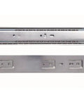 DuriSlide 4500 Medium Duty Ball Bearing Drawer Slide Pair, 22 Inch, 100 Lb Class, shown with half-inch side clearance