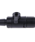 Awesome 16mm By 22mm Push To Connect Water Pipe Kit With Control Valve For Aquarium Filters And Hose Tubing That Makes Plumbing Super Easy And Fast, black plastic