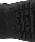 Sole of PVC Overshoe Waterproof Work Gear 14 Inch Tall with Button Closure, heavy-duty slip-resistant tread for wet jobs