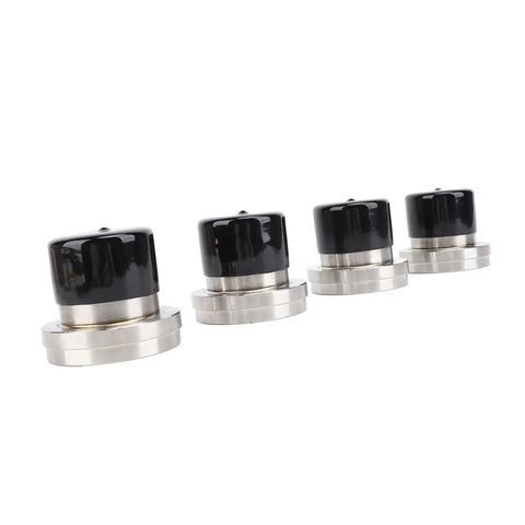 Heavy Duty Boat Trailer Bearing Protector Caps Set Stainless Steel Wheel Bearing Covers With Dual Side Seal For Marine Trailers
