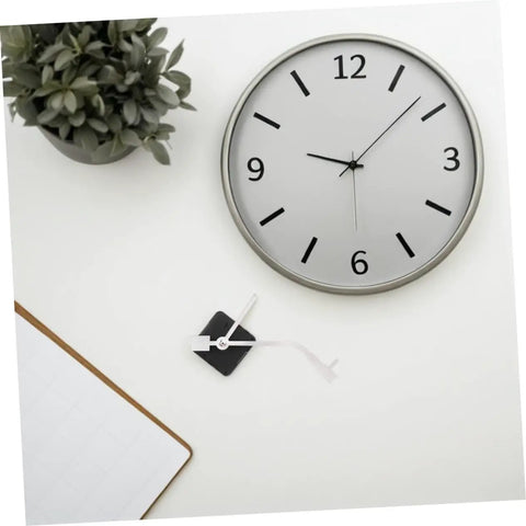 Vinyl Record Clock Mechanism Kit For DIY Projects Easy Install And Accurate Timekeeping with clock parts displayed on table