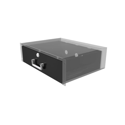 Rock Solid 3U Server Rack Drawer Featuring Slick Lockable Mechanism Designed For Standard 19 Inch Rack Mount Cabinets Providing Secure Gear Storage And Zero Hassle IT Organization
