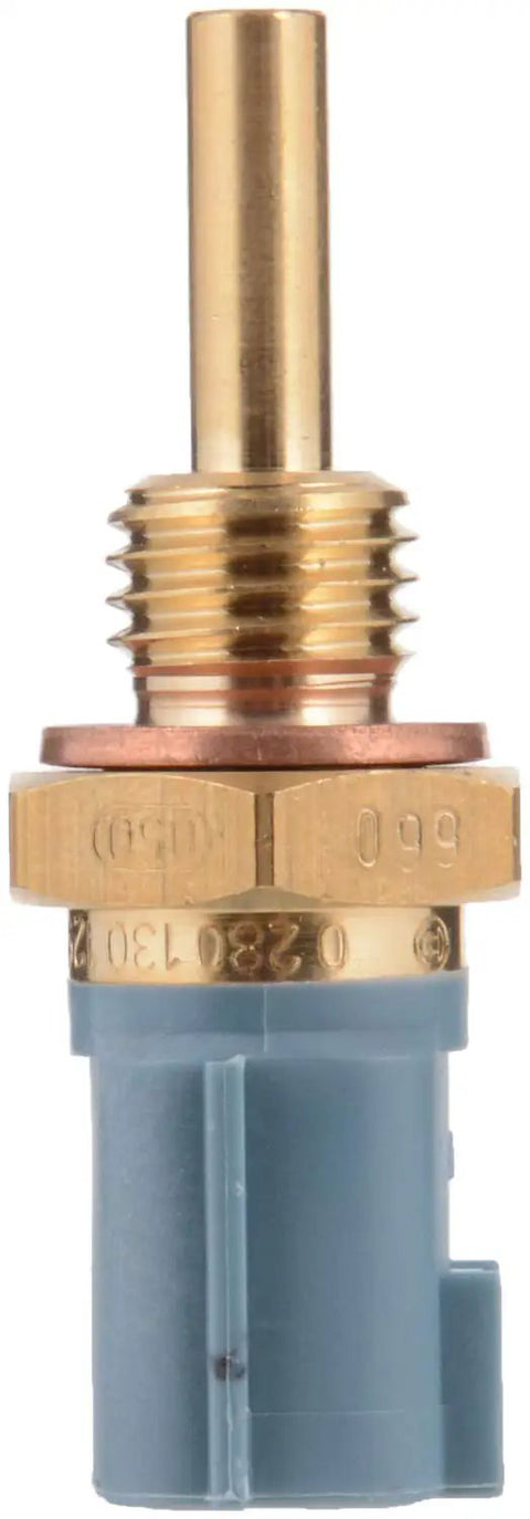 Direct Fit Engine Coolant Temperature Sensor, brass and plastic, single part design for Nissan, accurate ECU readings.