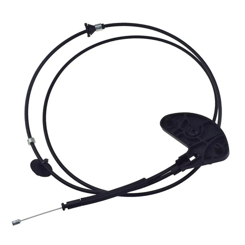 Must-Have Bonnet Release Lever Kit for Ford C-Max 2013-2018 High Tensile Hood Lock Cable Handle Lockdown Upgrade Fix That Sticky Knob Smooth And Reliable black cable and plastic lever assembly