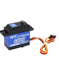 Heavy Duty Digital Servo Motor With 360 Continuous Rotation And Reinforced Metal Gears Dropping 25kg Of Badass Torque For Zero Lag RC Robot Control And Smooth Custom Hobby Builds, 360 degree digital servo with wires.