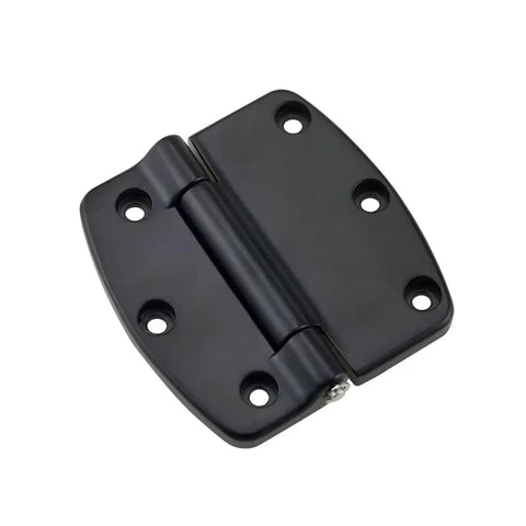 Heavy Duty Iron Black Large Hinge Hardware For Loading Doors Industrial Automation Machinery Equipment Built To Last For Real Use And Easy Fit In Industrial Facilities 1 Piece High Strength Steel Door Accessory