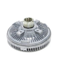 Robust Heavy Duty Engine Fan Clutch Replacement Built Tough For All Season Heat Provides Rock Solid Cooling, silver steel design.