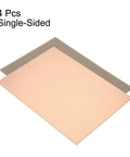 Fr4 Single-Sided Copper Clad PCB Prototyping Board Pack of Four 200 X 150 X 1.2mm Copper Plated Universal Circuit Board