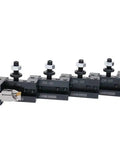11 Piece AXA Wedge Type Quick Change Lathe Tool Post Set for 6 to 12 Inch Swing Includes Cutoff and Grooving Tools