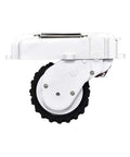 Side view of replacement wheel for robot vacuum with elastic rubber tread and self-cleaning axle, V2 Pro and STYTJ02YM models, tangle-free design
