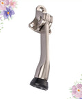 Alloy Door Protector Rubber Stopper Wall Mounted Anti Collision Quiet Close No Slam For Living Room And Bathroom