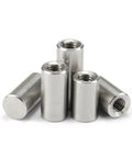 Top Grade 304 Stainless Steel Internal Thread Dowel Pins For Seamless Furniture Fixing And Alignment With Super Smooth Surface No Rust or Corrosion Ever, displaying smooth cylindrical pins.