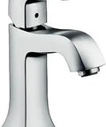 Metris C Classic Replacement Easy Clean Single-Hole Bathroom Sink Faucet Chrome Finish With EcoRight Water-Saving 1.2 GPM Flow
