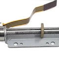 Badass Mini Linear Actuator DC Stepper Motor With Driver Board 29Mm Stroke 5V 6V Two Phase Four Wire Screw Shaft, metal components.