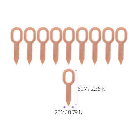 Dent Puller Ring Kit For Auto Body And Sheet Metal Repair 200 Piece Set ring dimensions with rust-resistant material detail